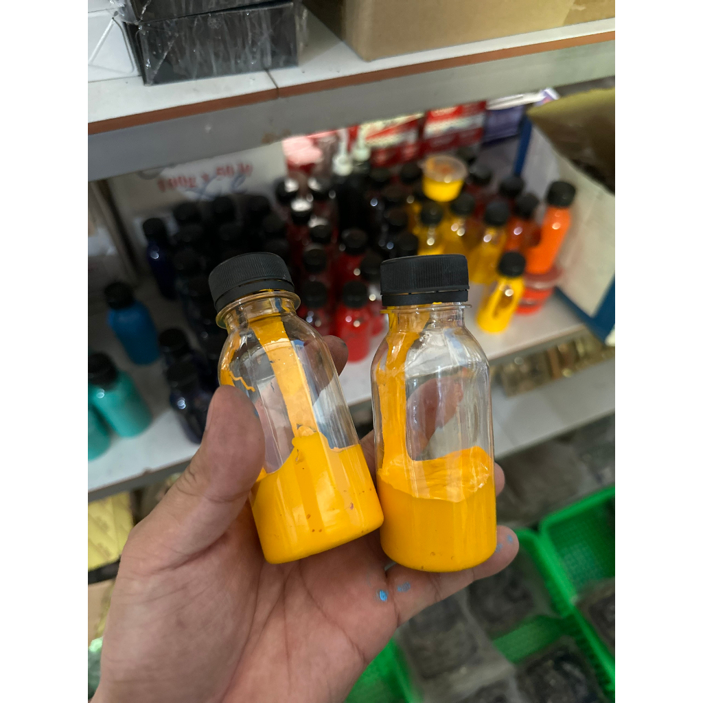 Màu vàng dùng để pha composite làm màu bề mặt sản phẩm - 100g