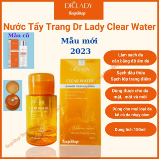Tẩy trang Keepshop nước tẩy trang Dr Lady Clear Water sạch bụi bẩn, dầu thừa và lớp trang điểm, cân bằng độ ẩm da 150ml