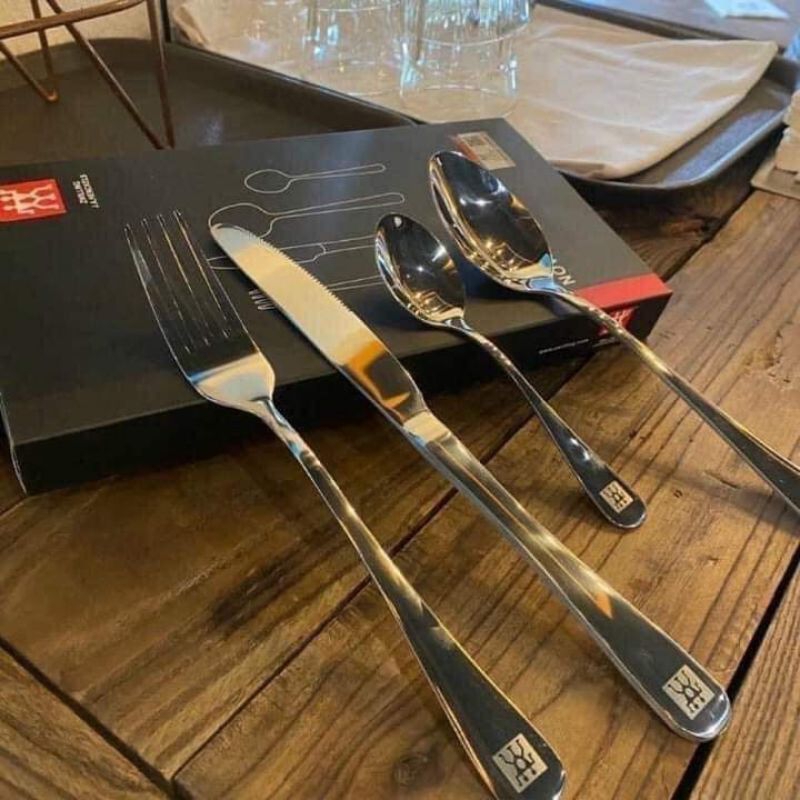 Set 4 món Thìa đĩa dao ZWILLING NOVA siêu đẹp- TT