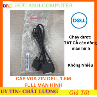 Cáp Vga 1.5m Hàng Zin Theo Lcd Dell/ Lcd Samsung- Bảo Đảm Chất Lượng