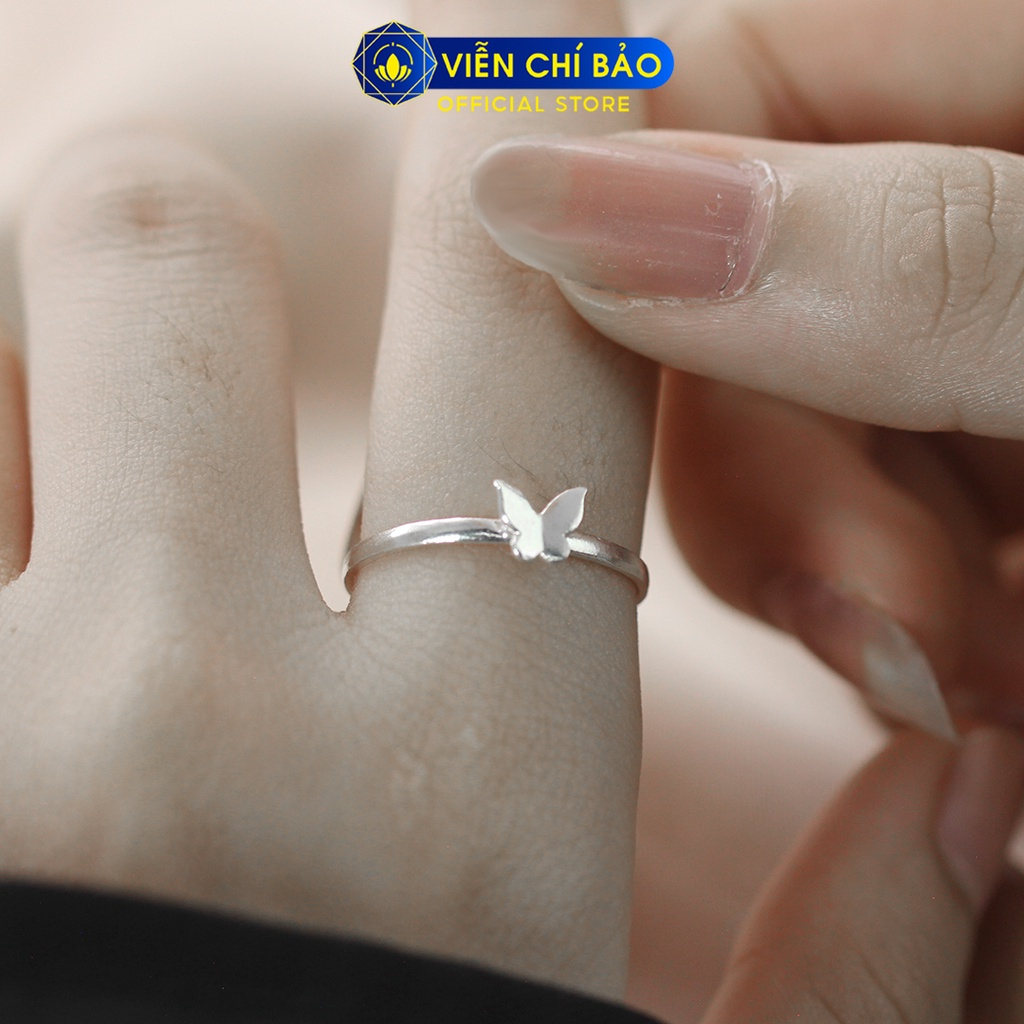 Nhẫn bạc nữ cánh bướm Butterfly chất liệu bạc 925 thời trang phụ kiện trang sức nữ Viễn Chí Bảo N400866