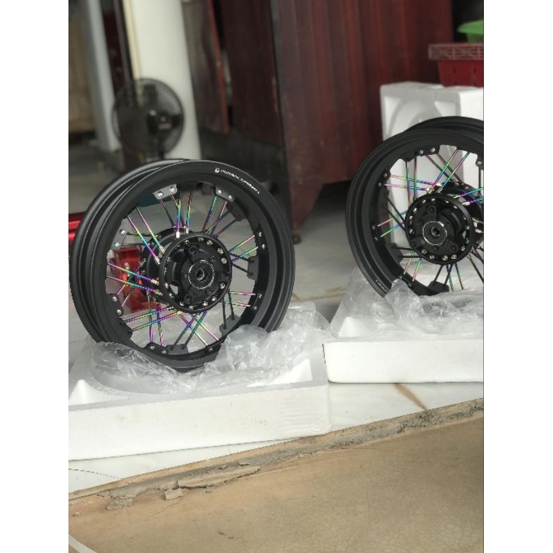 Vành cnc nan hoa độ cho xe điện