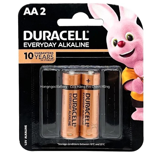 Pin AA Duracell Everyday Alkaline dung lượng 1.5V - Hàng chính hãng