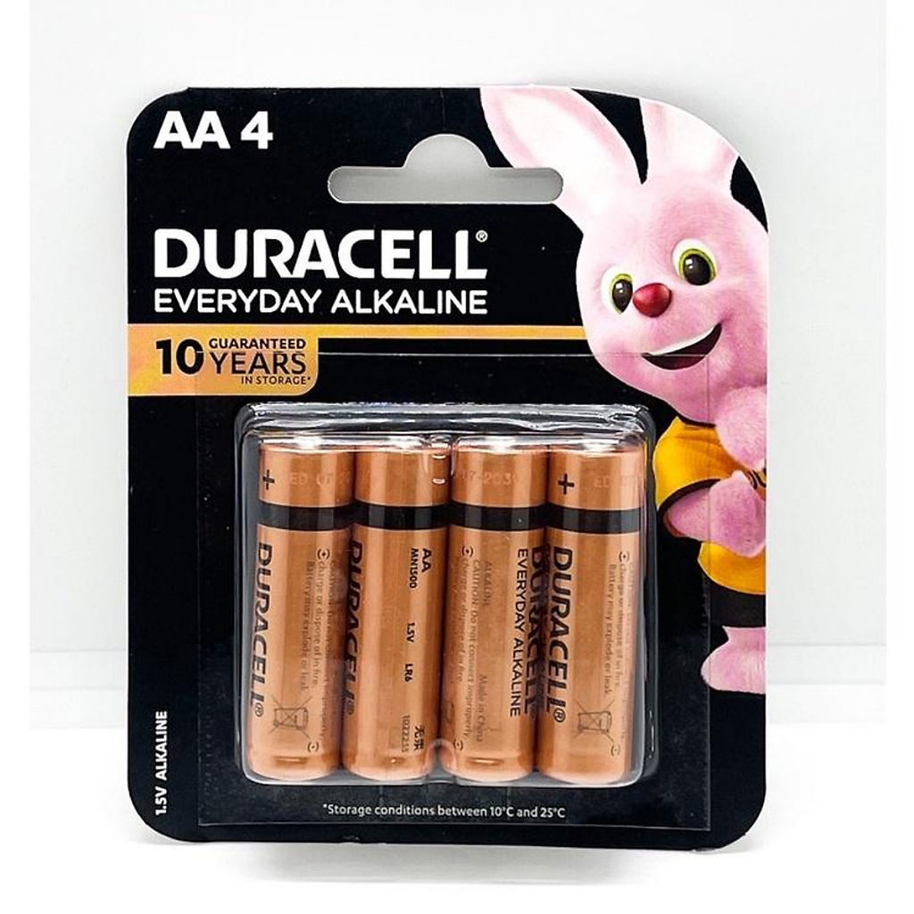 Pin AA Duracell Everyday Alkaline dung lượng 1.5V - Hàng chính hãng