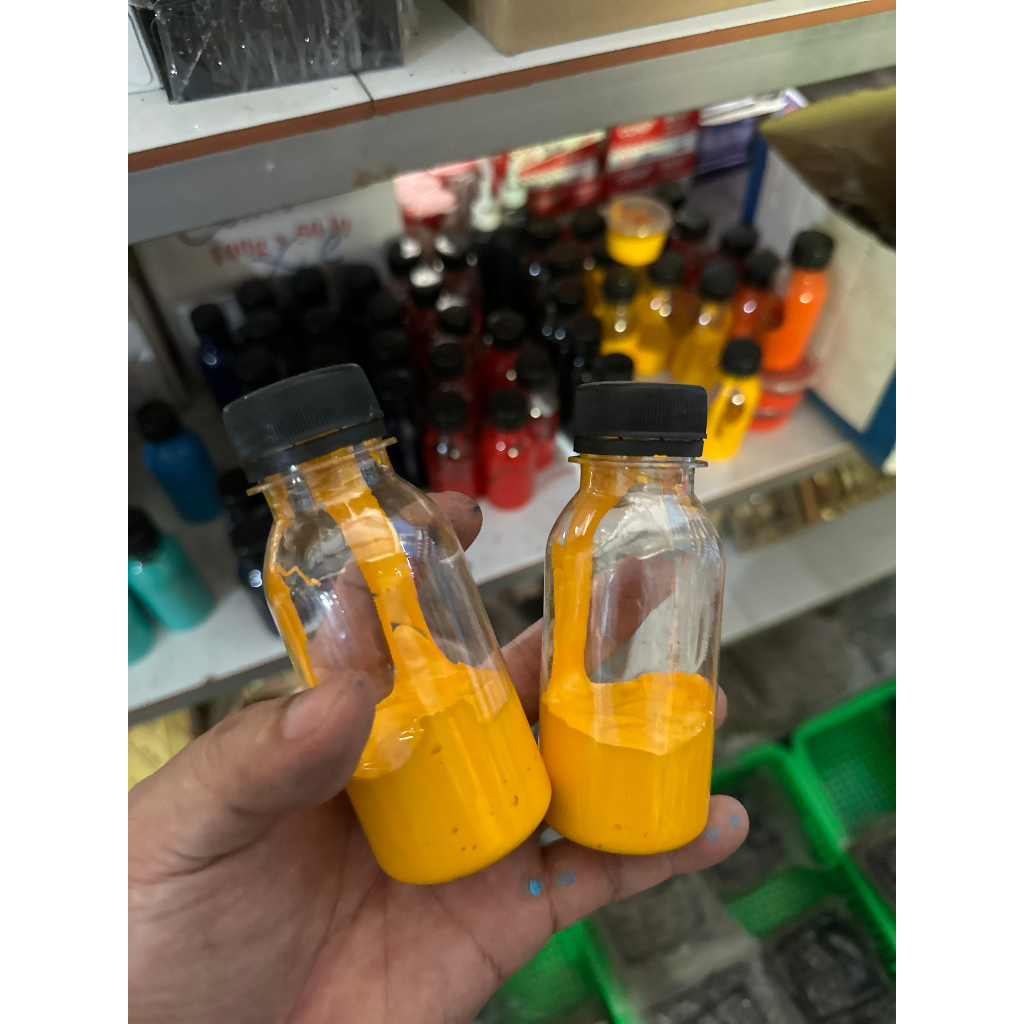 Màu vàng dùng để pha composite làm màu bề mặt sản phẩm - 100g