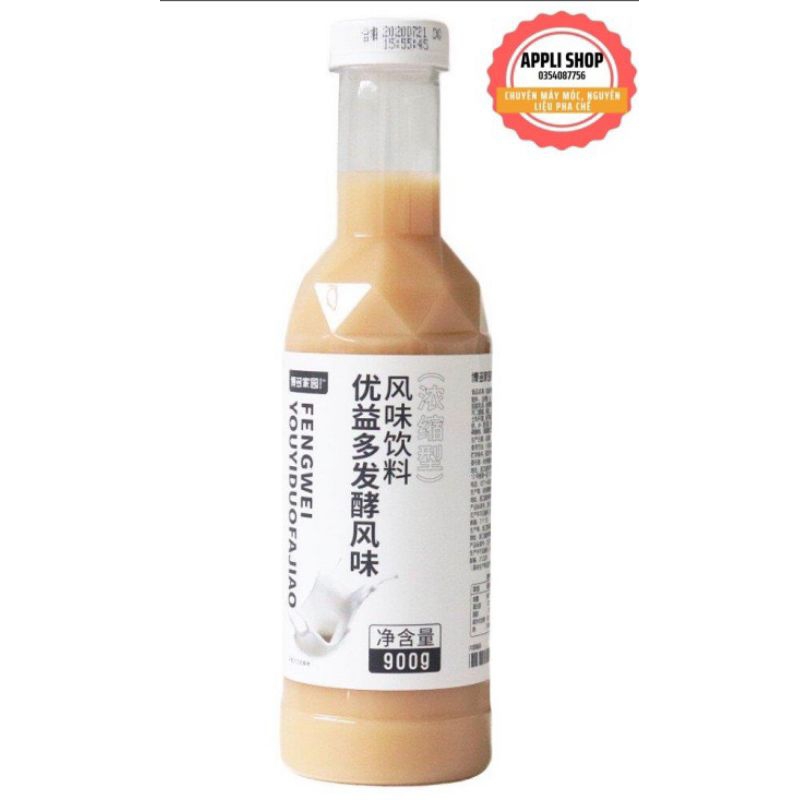 SIRO VỊ SỮA CHUA BODUO CHAI 900g