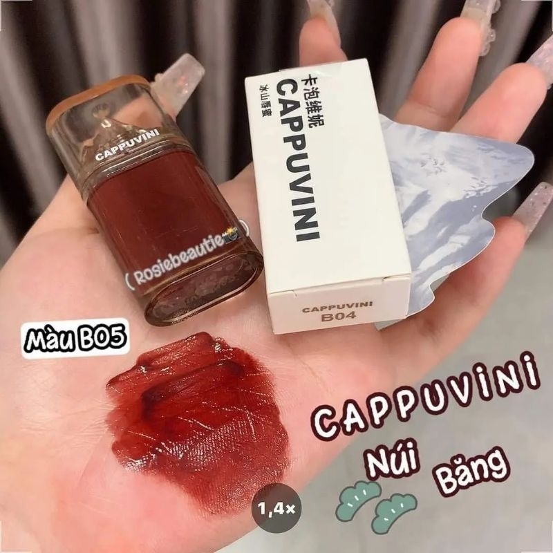 Chỉ từ 50.000~60.000 ta đã có thể cầm trong tay hai thỏi son CAPPUVINI hàng chất lượng cao.