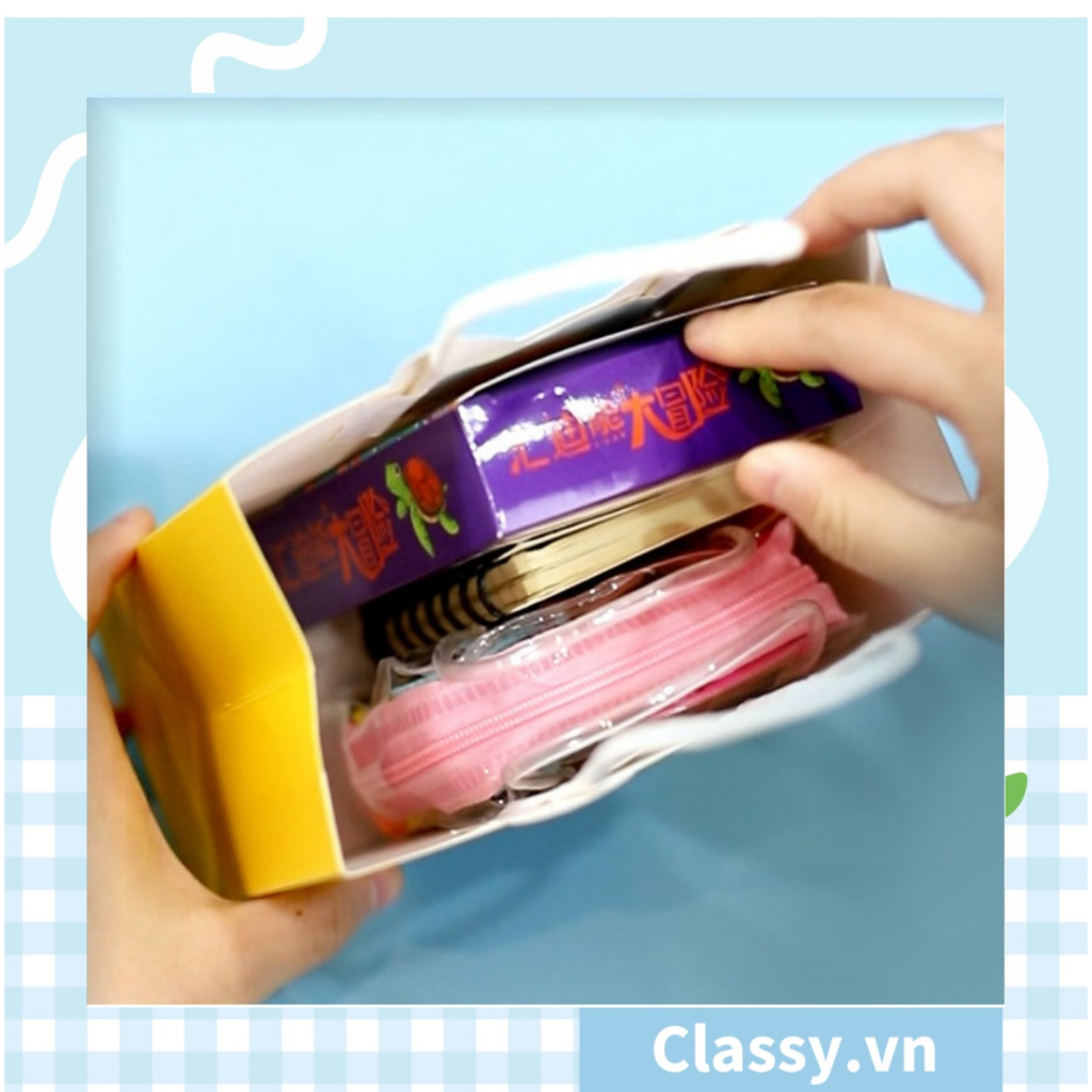 Túi quà tặng Classy, túi giấy quai xách hình con vật siêu dễ thương Q1548