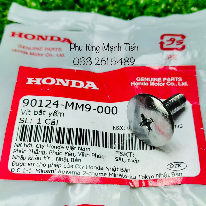 Vít bắt bửng Wave Thái 110 và Future 110 Honda 90124MM9000