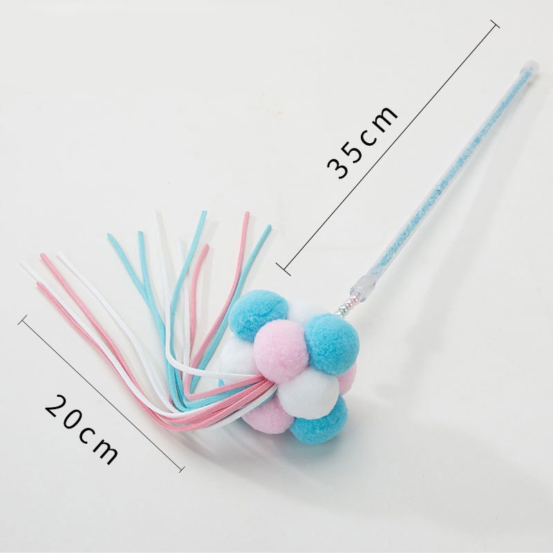 Cần câu cho mèo thư giãn