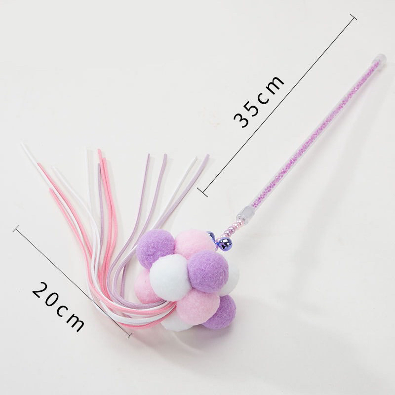 Cần câu cho mèo thư giãn