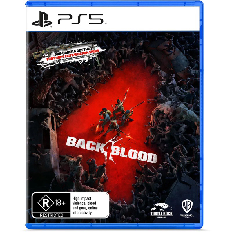 Đĩa Game PS5: Back 4 Blood