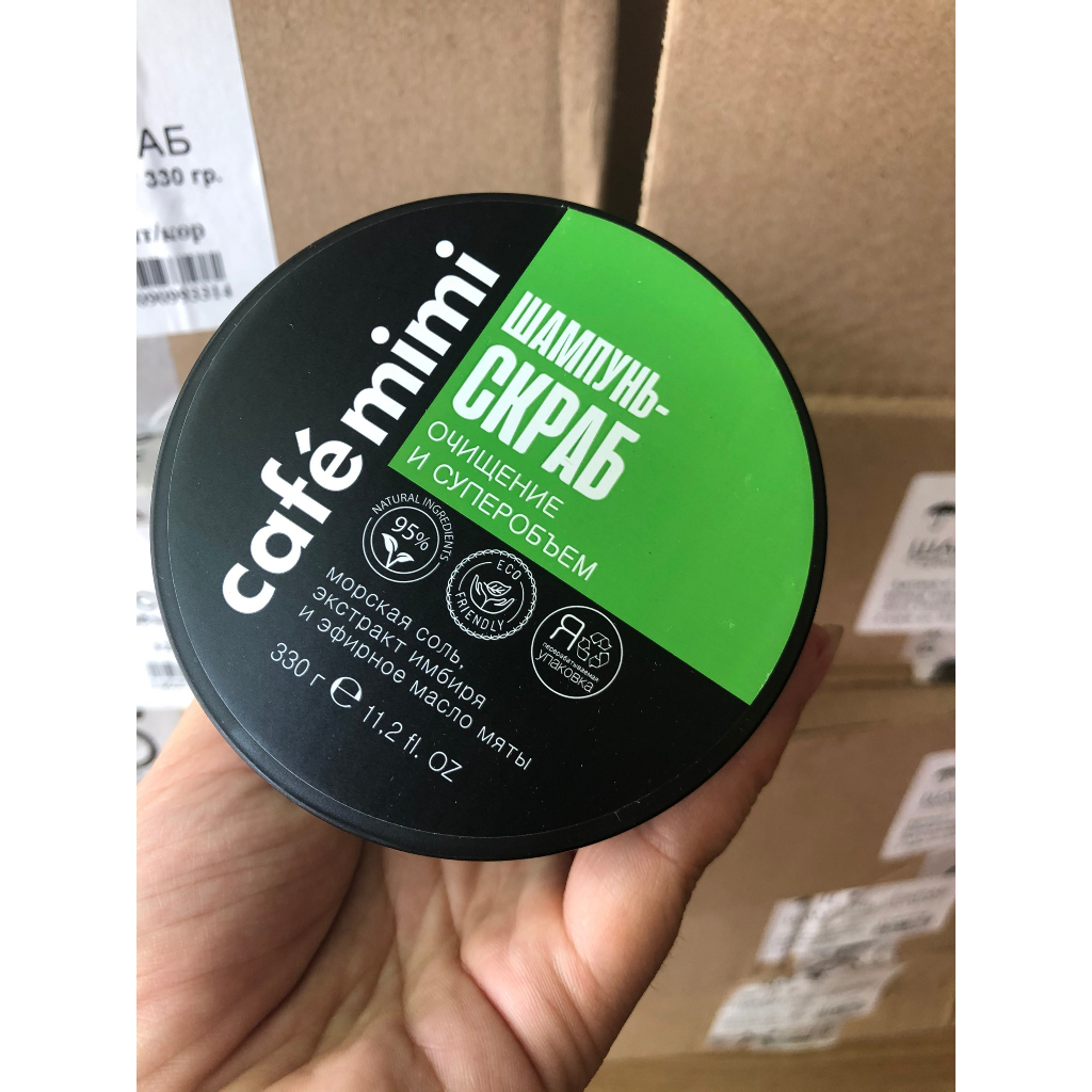 Tẩy tế bào chết da đầu, dầu gội Cafe mimi rất sạch cho tóc dầu, bết