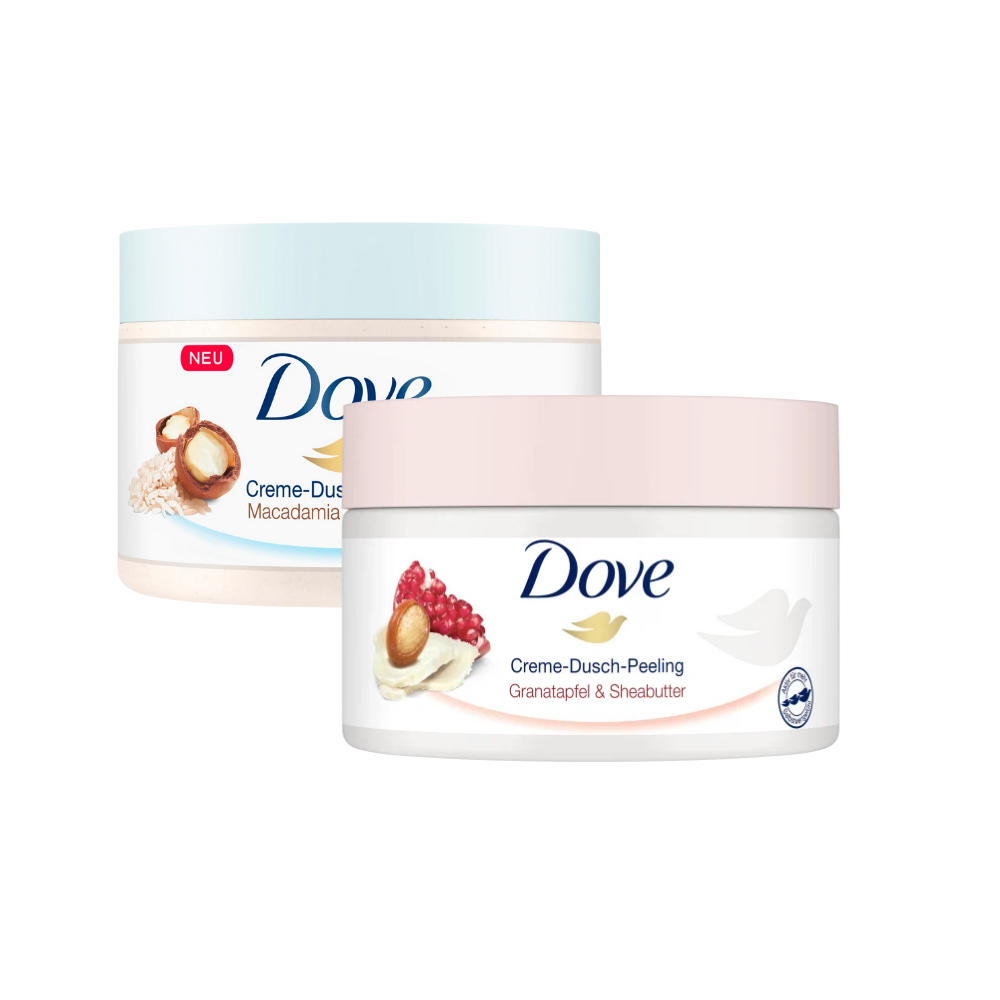 Tẩy Da Chết Dove Chăm Da Sáng Mịn Bản Đức 225ml