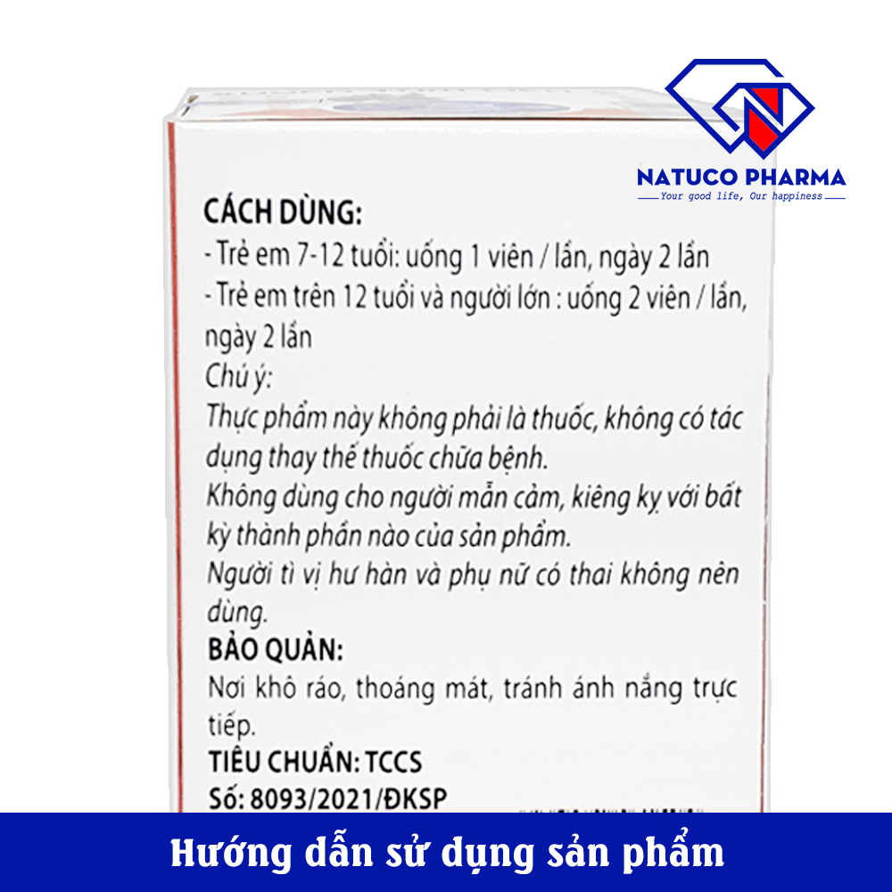 XUYÊN TÂM LIÊN dạng viên - thành phần 100% thảo dược quý, Giải cảm, giảm ho, sốt, sổ mũi, tăng cường miễn dịch hiệu quả