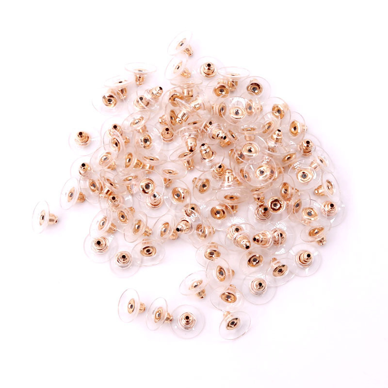 Chốt khuyên tai bạc cao cấp giúp giữ bông tai chắc chắn tiện lợi MEYLI B111