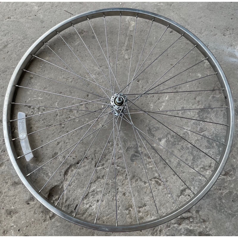 Bánh xe đạp nhật bãi 26 in | Căm nan hoa | Vành Inox zin | Hàng Nhật Bãi - Nguyên Zin