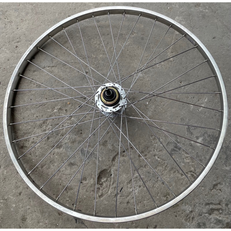 Bánh xe đạp nhật bãi 26 in | Căm nan hoa | Vành Inox zin | Hàng Nhật Bãi - Nguyên Zin