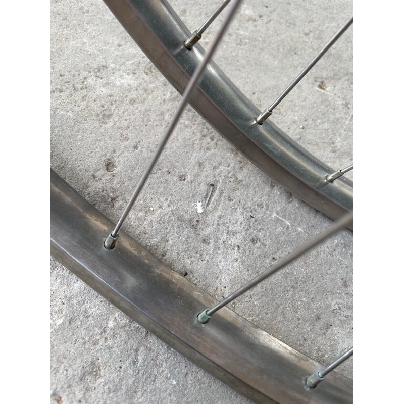 Bánh xe đạp nhật bãi 26 in | Căm nan hoa | Vành Inox zin | Hàng Nhật Bãi - Nguyên Zin