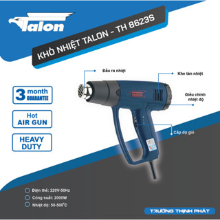 MÁY KHÒ NHIỆT TALON CHUYÊN NGHIỆP 2000W, CHÍNH HÃNG LOẠI 1