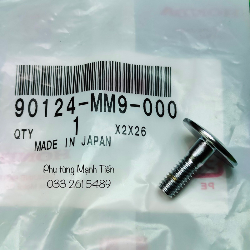 Vít bắt bửng Wave Thái 110 và Future 110 Honda 90124MM9000