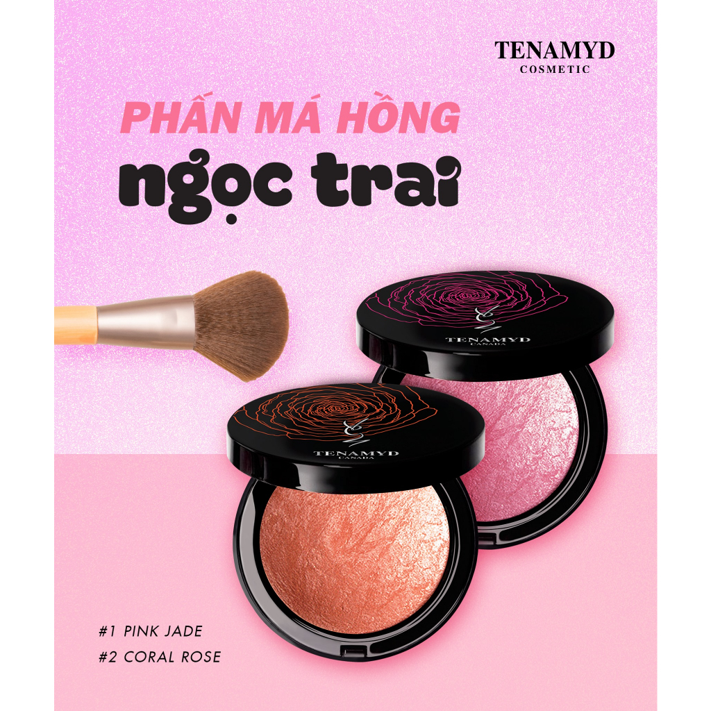 Phấn Má Hồng Ngọc Trai TENAMYD Magic Pearl Blush 10g