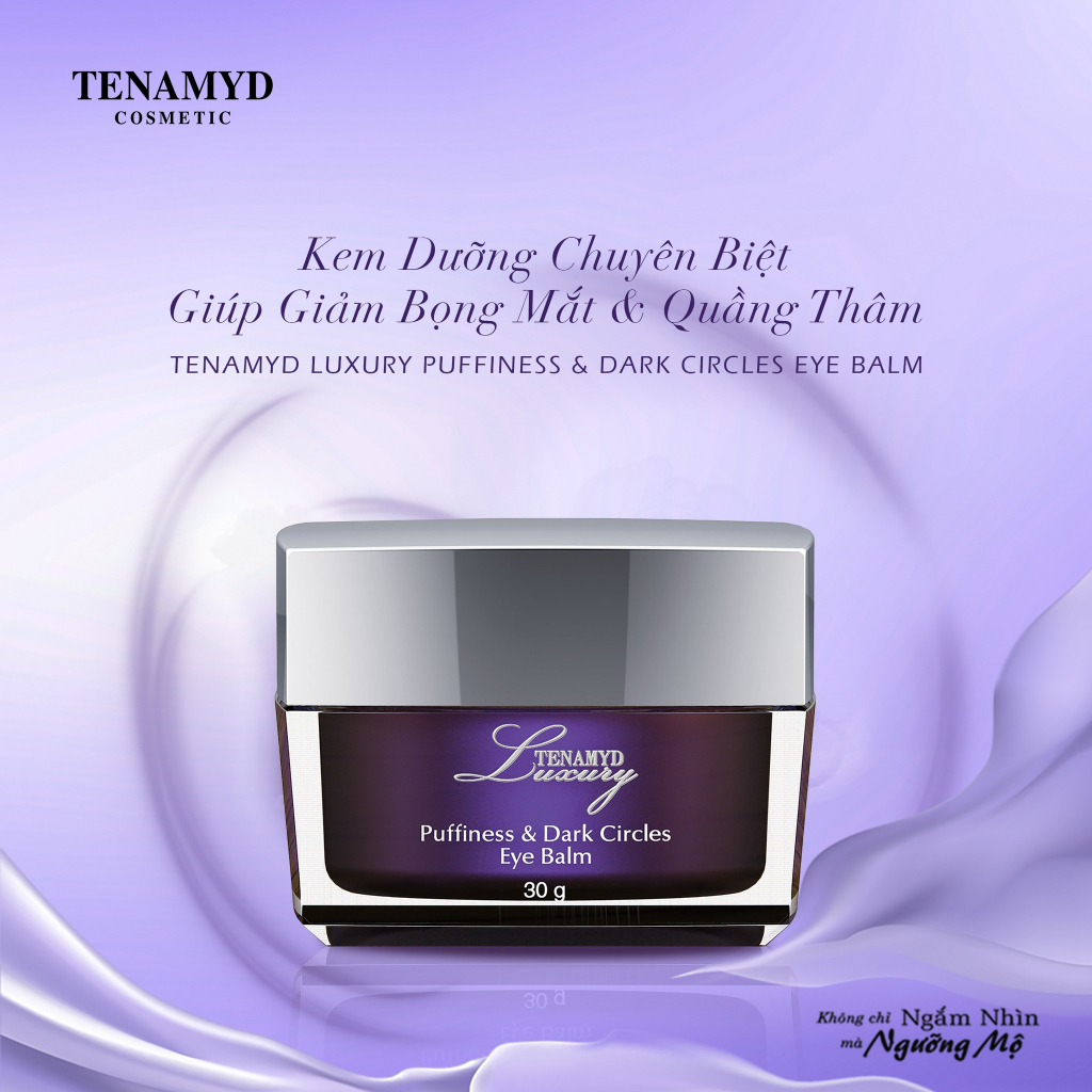 Kem Dưỡng Chuyên Biệt Giúp Giảm Bọng Mắt & Quầng Thâm TENAMYD Luxury Puffiness & Dark Circles Eye Balm 30g