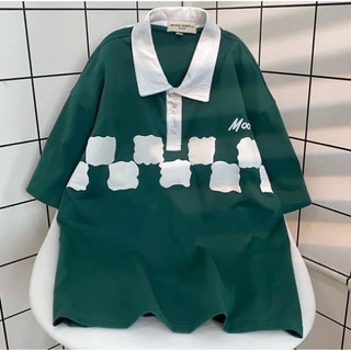 áo polo mooo phối cổ