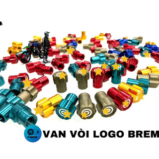 NẮP VAN VÒI LOGO B_REM ĐỦ MÀU( CẶP)
