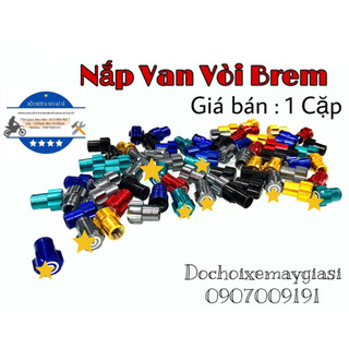 NẮP VAN VÒI LOGO B_REM ĐỦ MÀU( CẶP)