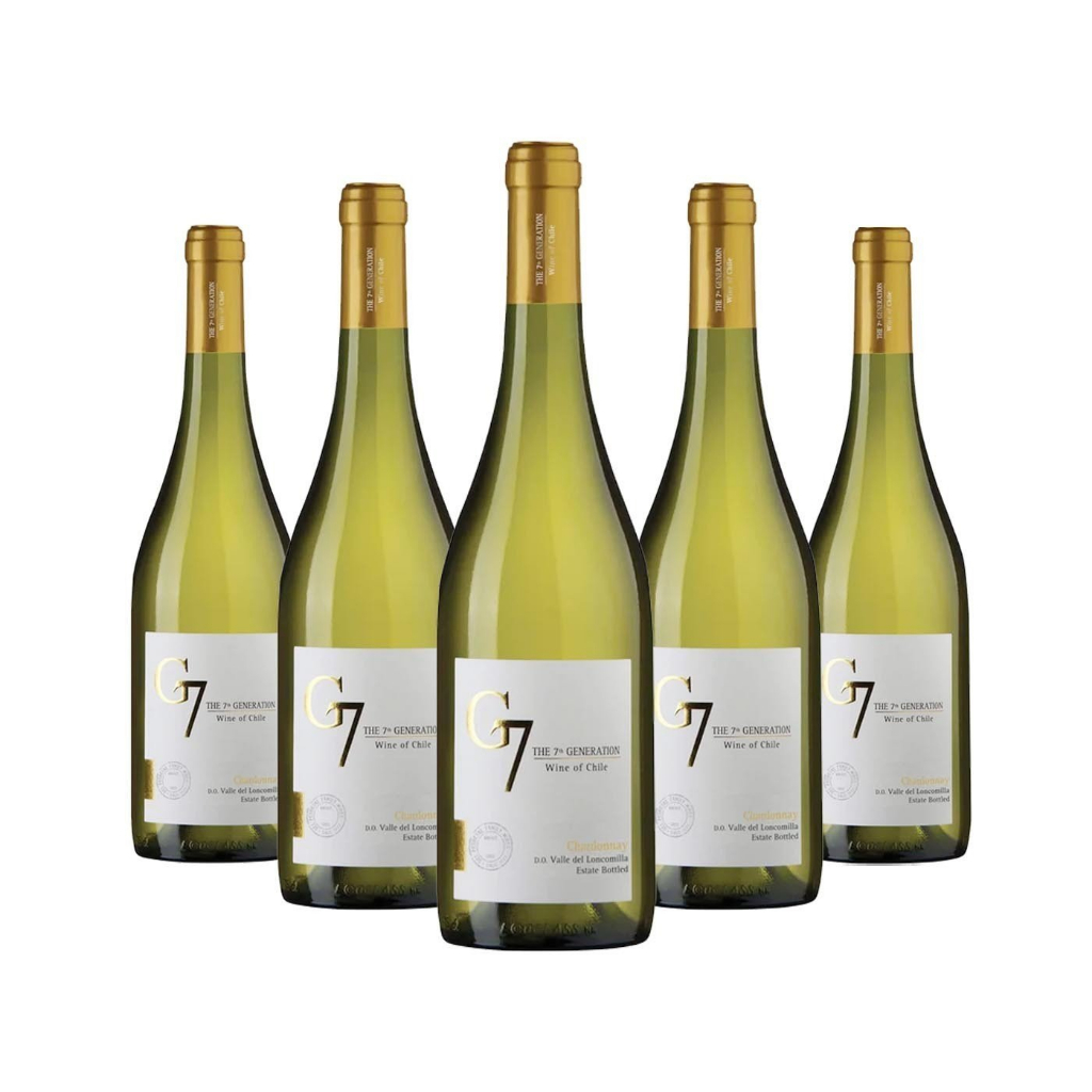 Rượu vang Chile G7 Clasico Chardonnay - vang trắng
