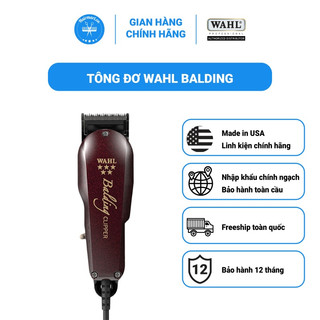Tông đơ cắt tóc Wahl Balding chính hãng tông chuyên nghiệp nhập khẩu Mỹ - Hair Mart
