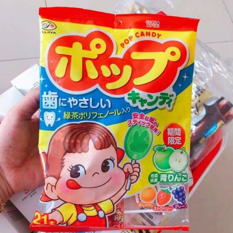 Kẹo Mút Trái Cây Fujiya/Kẹo Trái Cây Chew Nhật Bản Không Sâu Răng