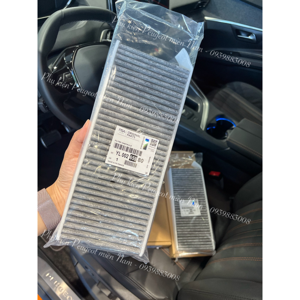 Lọc gió điều hòa xe Peugeot 3008/ 5008- Phụ tùng chính hãng- [Phụ kiện Peugeot miền Nam]