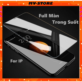 Kính cường lực ip trong suốt không viền HD cho 14 13 11 Pro MAX 14 Plus 12 Pro mini x xs xr MVStore