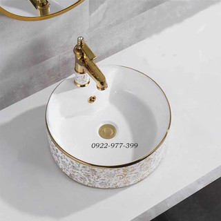 Chậu Rửa Mặt Lavabo Đặt Bàn Đá,Bồn Rửa Mặt Đặt Bàn,Lavabo Tròn Rửa Tay Đặt Bàn,Bồn Lavabo Đẹp