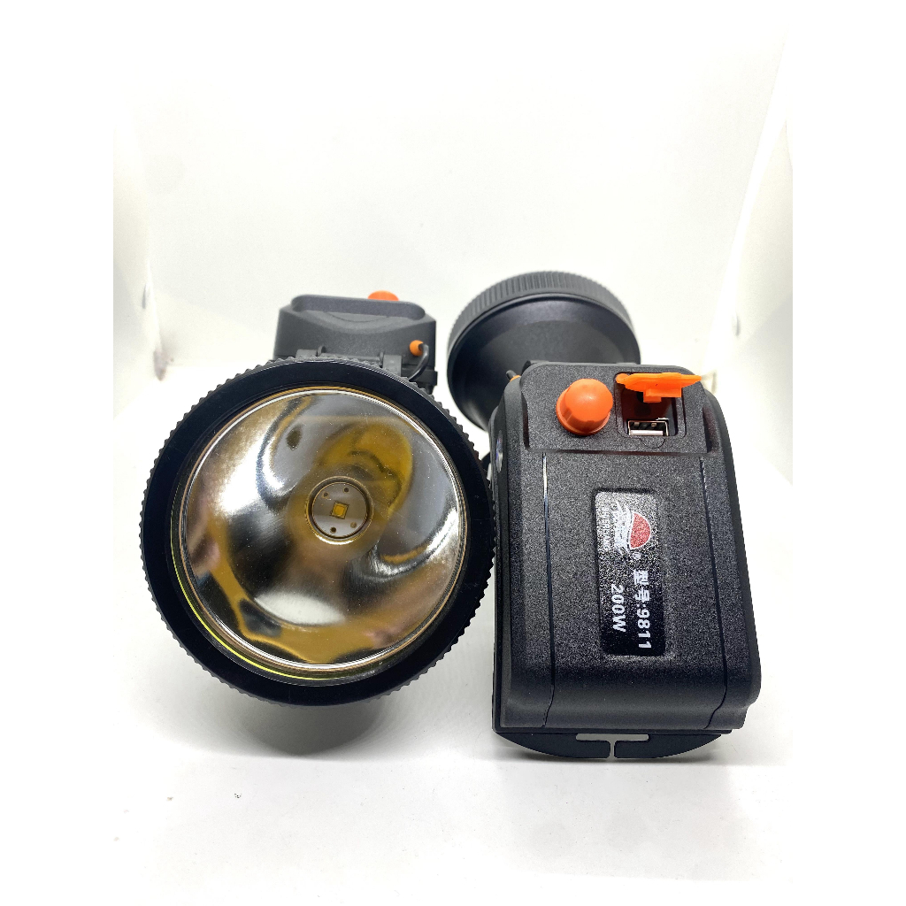 Đèn Pin đội đầu siêu sáng 9811 dùng triết áp điều chỉnh độ sáng chóa 10cm sáng xa 500M