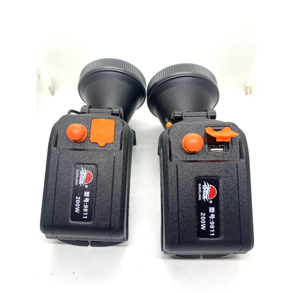 Đèn Pin đội đầu siêu sáng 9811 dùng triết áp điều chỉnh độ sáng chóa 10cm sáng xa 500M