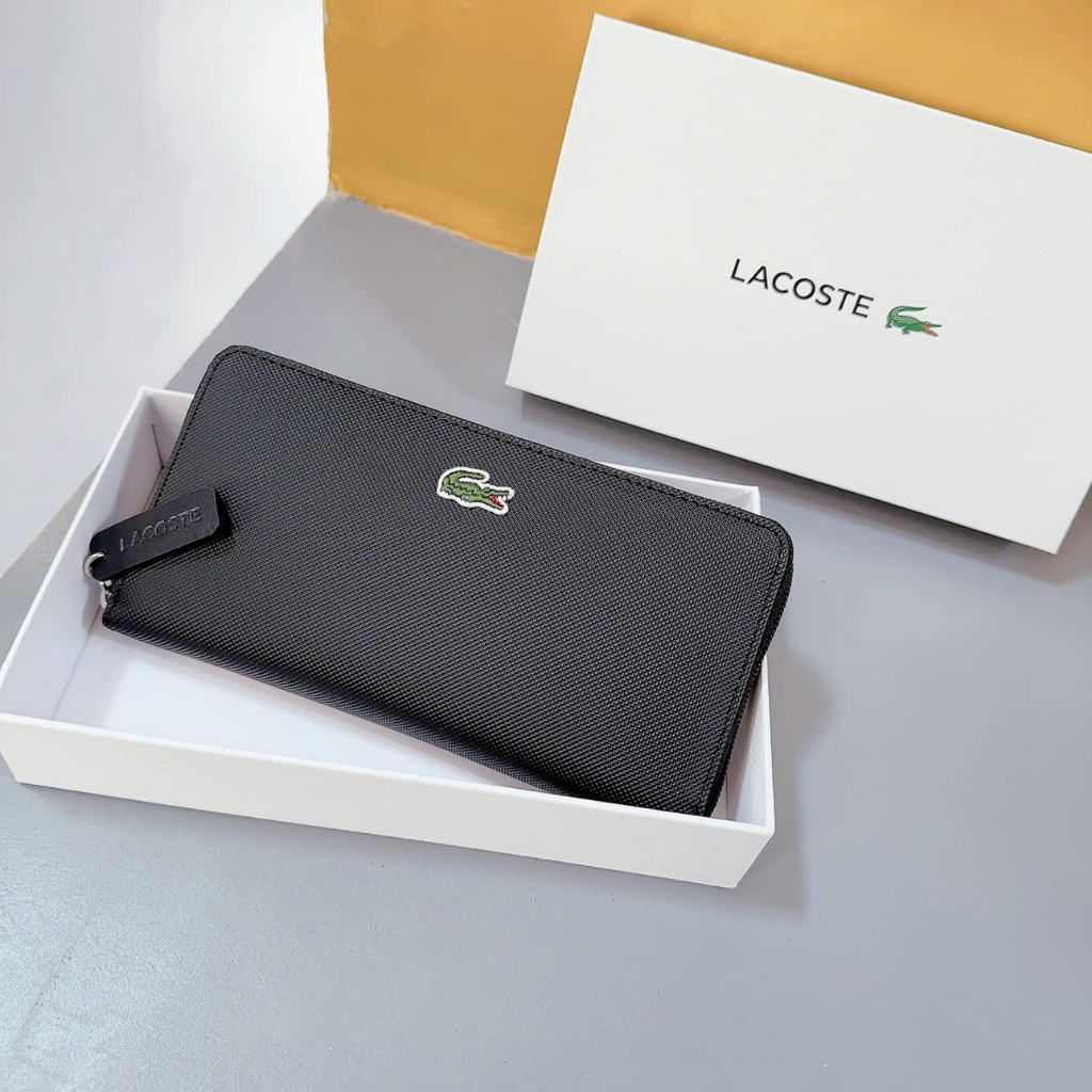 Ví cầm tay Lacoste Women's Wallet NF2900PO 000 Noir Màu đen
