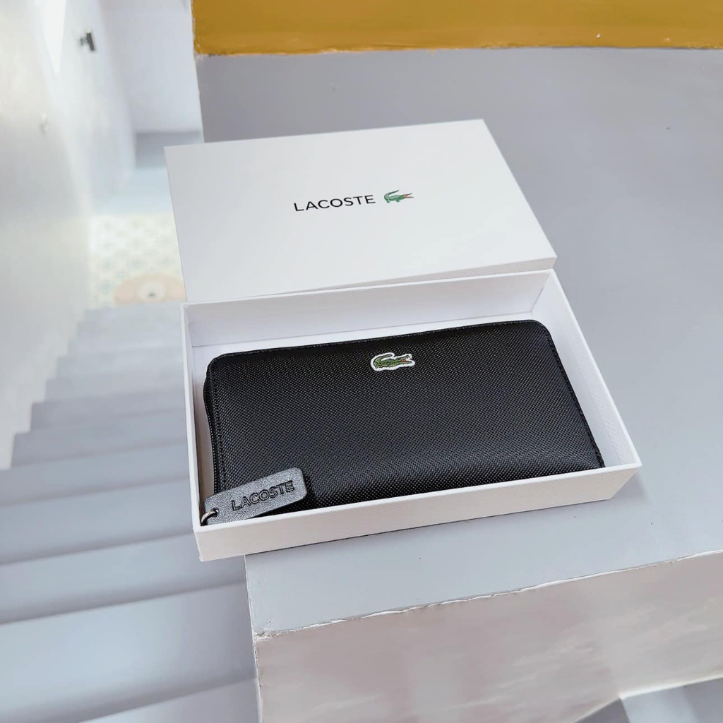 Ví cầm tay Lacoste Women's Wallet NF2900PO 000 Noir Màu đen