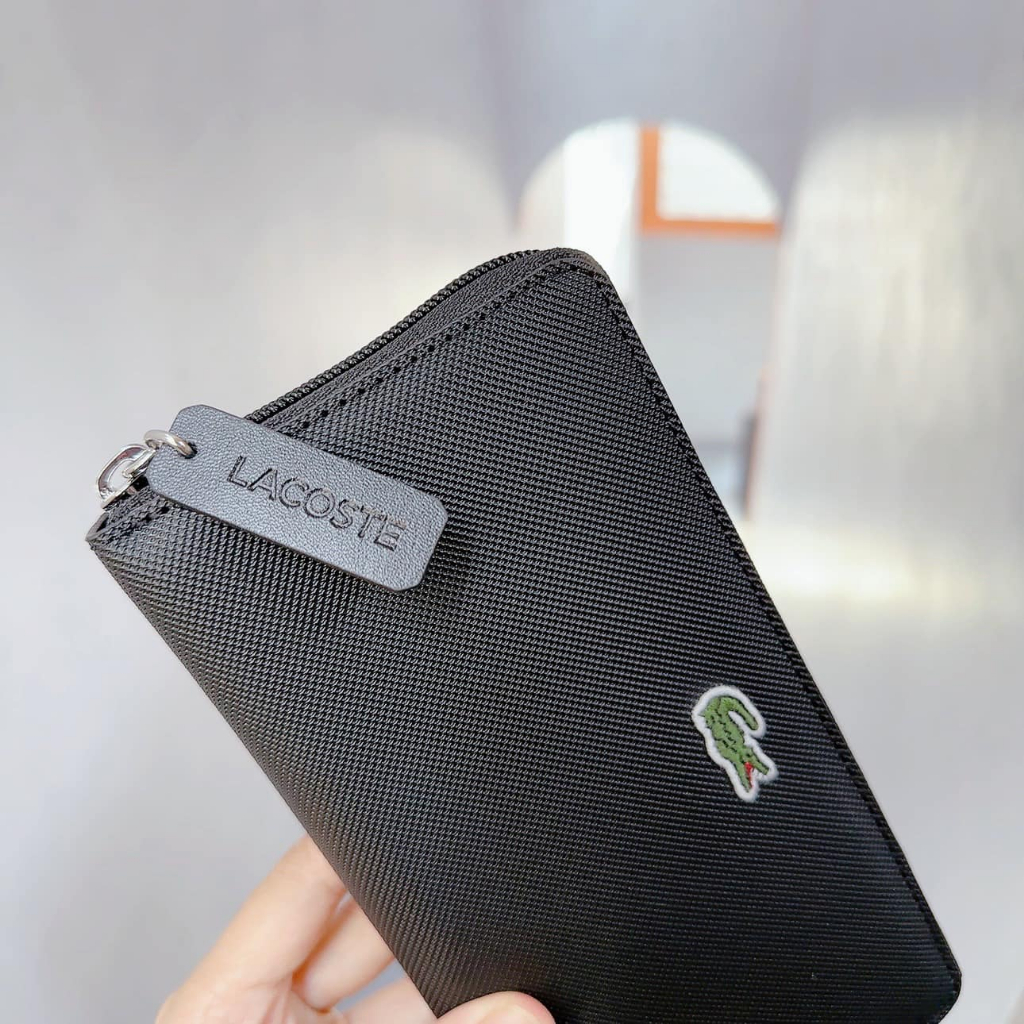 Ví cầm tay Lacoste Women's Wallet NF2900PO 000 Noir Màu đen