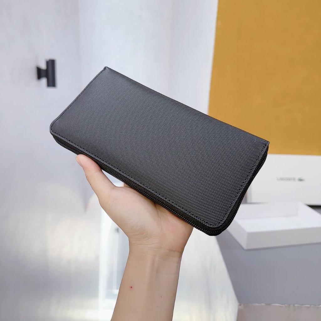 Ví cầm tay Lacoste Women's Wallet NF2900PO 000 Noir Màu đen