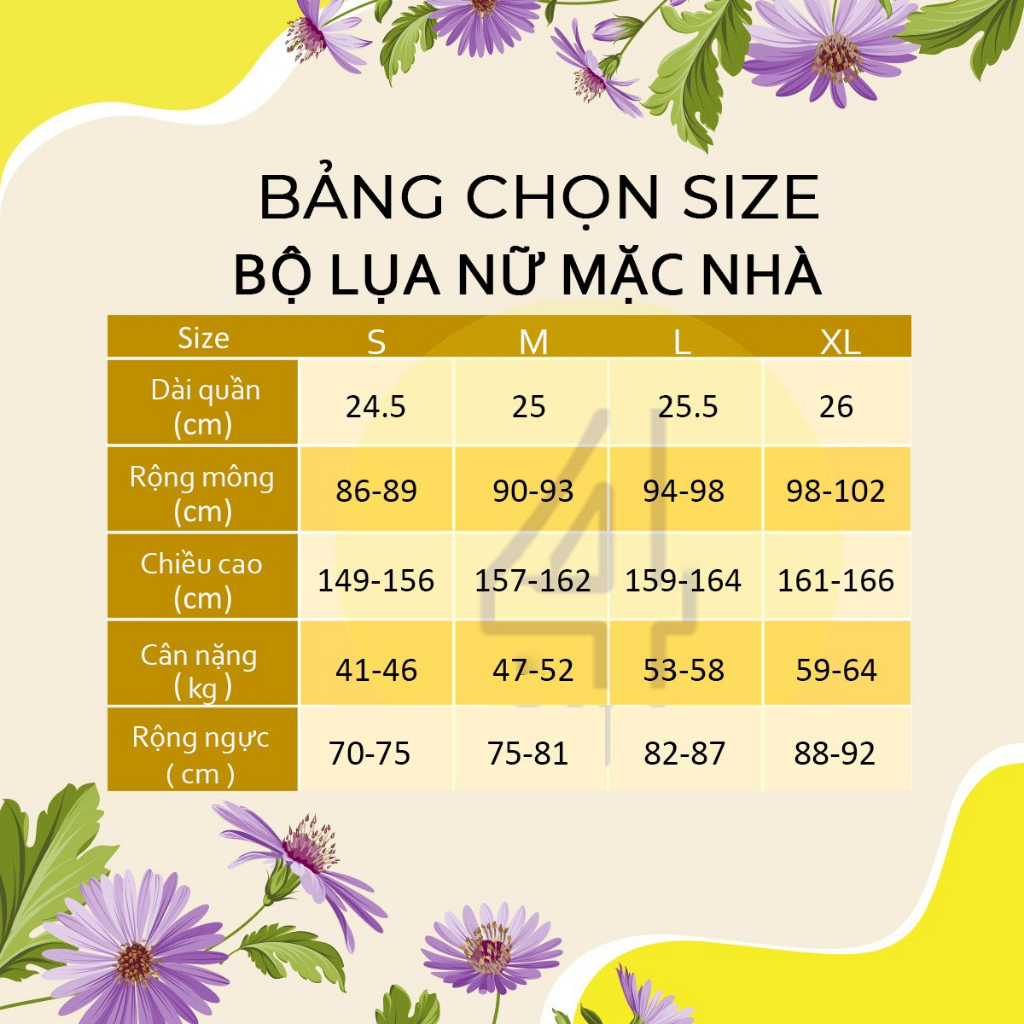 Bộ mặc nhà nữ 4LOVA dáng sát nách set ngủ đẹp pyjama mát mẻ hàng chính hãng EVA122