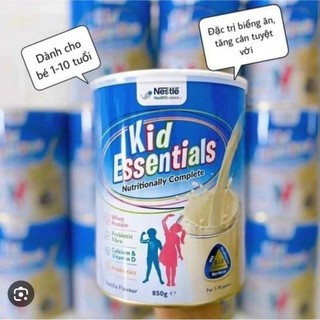 Sữa Kid Esentials hương vani 860g