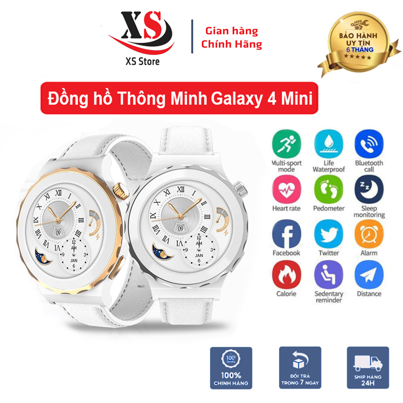 Đồng Hồ Thông Minh GLX 4 Mini, Kết Nối Bluetooth Nghe Gọi, Theo Dõi Chuyển Động - XS Store