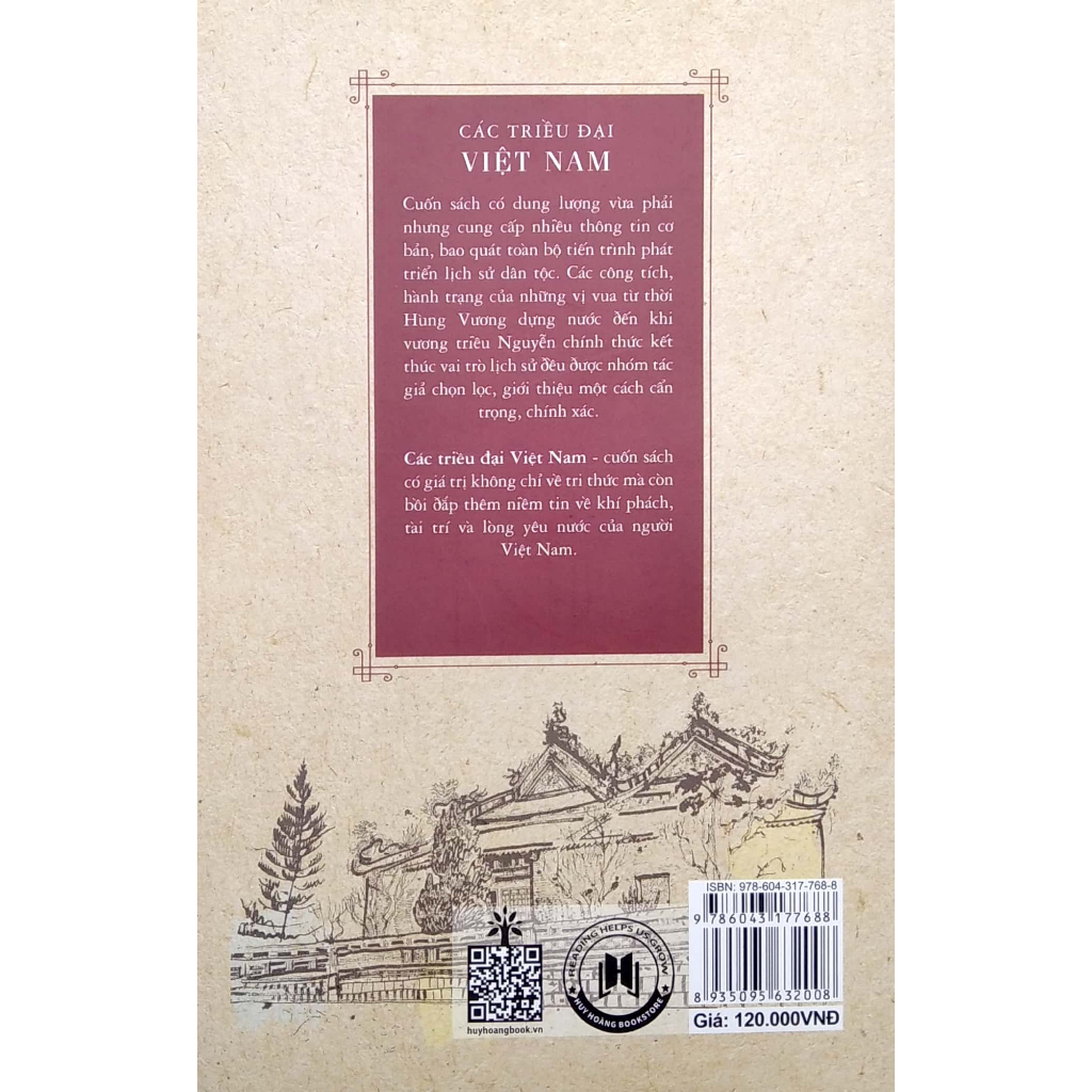 Sách Các Triều Đại Việt Nam  - HHB