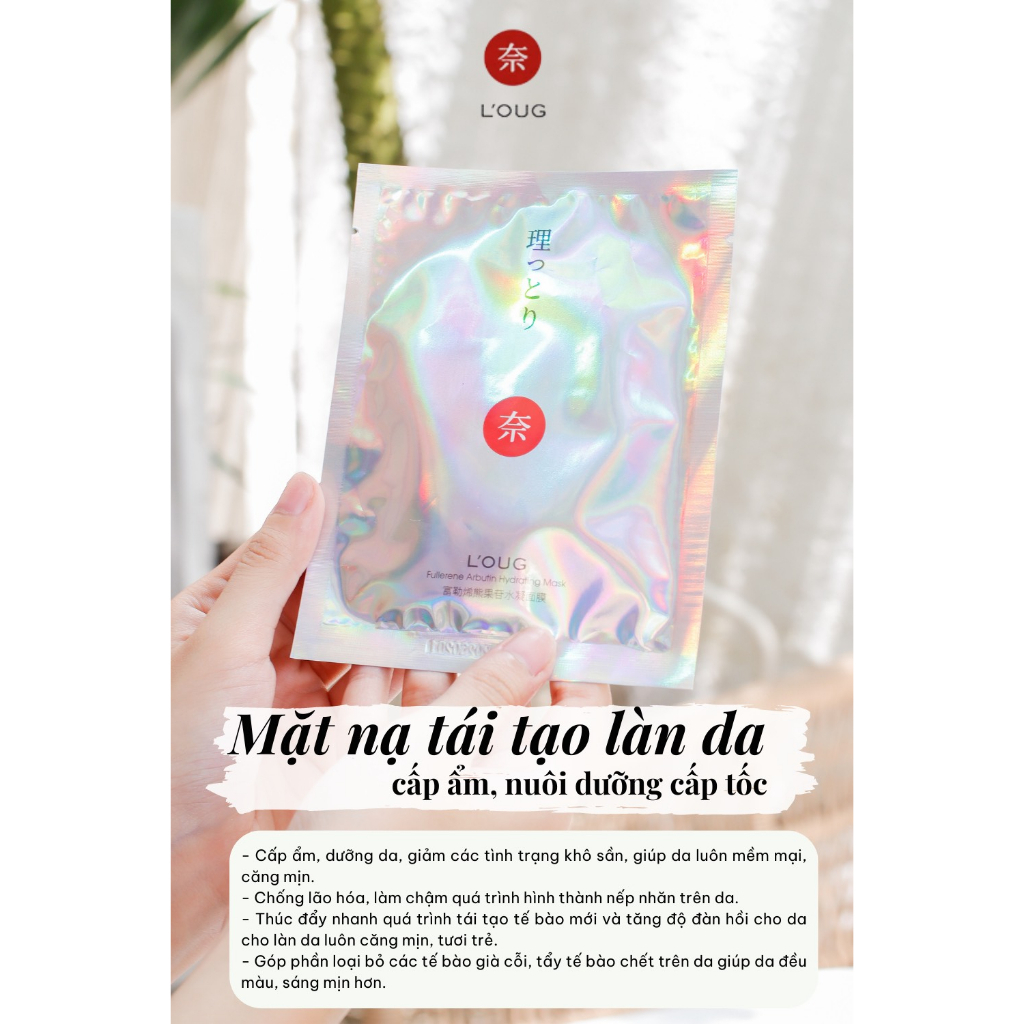 Bộ Mặt Nạ Collagen Chiết Xuất Cá Tuyết Đại Dương Hãng L'OUG NO.LN22668