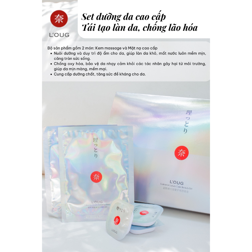 Bộ Mặt Nạ Collagen Chiết Xuất Cá Tuyết Đại Dương Hãng L'OUG NO.LN22668