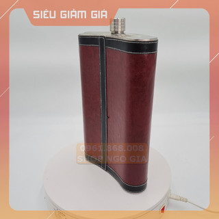 Bình đựng Inox 304 bọc da pu dung tích 3.5 lít tặng phễu shopsuhao247