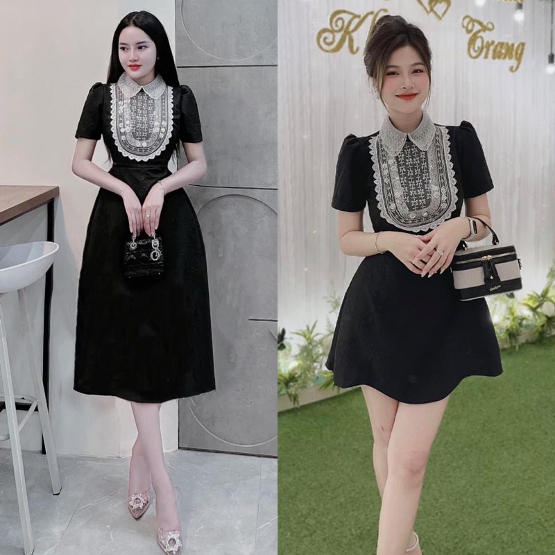 ĐẦM MIDI REN NGỰC